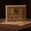 DP Eco-Collective sugarcane fibre eco-straws in a kraft retail pack, loose straws beside it